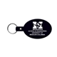 Oval Flexible Key Tag