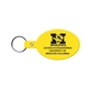 Oval Flexible Key Tag