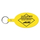 Large Oval Flexible Key Tag