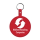 Large Circle Flexible Key Tag