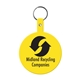 Large Circle Flexible Key Tag