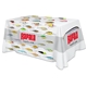 All Over Full Color Dye Sub Table Cover - flat poly 3- sided, fits 6 table