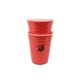 Kikkerland Ceramic Red Party Cup