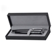 Sonoma Ballpoint Rollerball Pen Set in Black Lacquer Hinged Gift Box