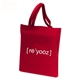 Orangebag 6 oz Red Eco - Friendly Cotton Tote Bag with Strap Handles