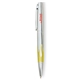 Yellow Flame Silver Twist - Action Ballpoint Pen