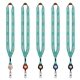 3/4 Dye - Sublimated Lanyard with Metal Crimp Retractable Badge Reel