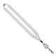 3/4 Dye - Sublimated Lanyard with Metal Crimp Retractable Badge Reel