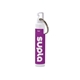 SPF 15 Lip Balm in White Tube with Hook Cap and Silver Metal Split - Ring