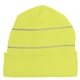 Knit Cuff Beanie With Reflective Stripes