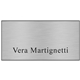 Hollywood Name Badge (Standard Size 1-1/2 x 3)