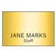 Hollywood Name Badge (Standard Size 2 x 3)