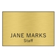 Hollywood Name Badge (Standard Size 2 x 3)