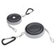 Round Retractable 5 Tape Measure with Carabiner