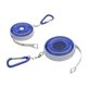 Round Retractable 5 Tape Measure with Carabiner