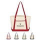 Medium Cotton Canvas Sailing Tote Bag
