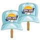 Baseball Hat Sandwiched Hand Fan Full Color - Paper Products