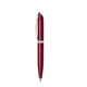 Blackpen Twist - Action Aluminum Ballpoin Pen in Red Lacquer, Diamond - cut Accent, Chrome