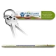 MANI - ON - THE - GO Multi - Color Thick Foam Nail File Keychain