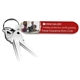 MANI - ON - THE - GO Multi - Color Thick Foam Nail File Keychain