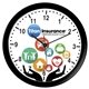 WEDGE 10 Economy Wall Clock