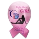 Awareness Ribbon Shaped Microfiber Cleaning Cloth