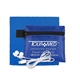 ZIPTUNE PLUS Mobile Tech Earbud Kit with Microfiber Cleaning Cloth In Zipper Pack Components inserted into Polyester zipper Kit
