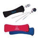 Travel Cutlery Set In Zip Pouch