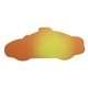 Mood(TM) Die Cut Eraser - Police Car