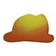 Mood(TM) Die Cut Eraser - Fire Helmet