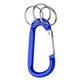 8mm Carabiner With Triple Split Ring