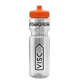 Champion - 28 oz Transparent Bottle with Push pull lid and Infuser