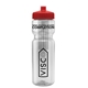 Champion - 28 oz Transparent Bottle with Push pull lid and Infuser