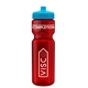 Champion - 28 oz Transparent Bottle with Push pull lid and Infuser