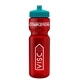 Champion - 28 oz Transparent Bottle with Push pull lid and Infuser