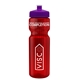 Champion - 28 oz Transparent Bottle with Push pull lid and Infuser