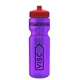 Champion - 28 oz Transparent Bottle with Push pull lid and Infuser