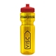 Champion - 28 oz Transparent Bottle with Push pull lid and Infuser