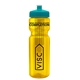 Champion - 28 oz Transparent Bottle with Push pull lid and Infuser