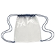 Clear Game Drawstring Backpack