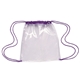 Good Value(TM) Clear Game Drawstring Backpack
