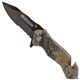 Nutwood Camo Rescue Knife