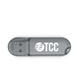 Glendale Transparent Black Oval USB