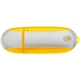 Lemont Brushed Aluminum Oval USB Flash Drive