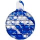 Round Fiddle Popper Silicone Sensory Fidget Toy