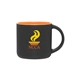 14 oz Minolo Mug - Matte Black - Orange