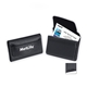 MoMA Black Ribbon Card Case w / three slots for Business and Credit in PU