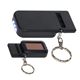 Solar Powered Light Whistle Key Chain