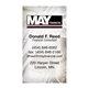Business Card Magnet