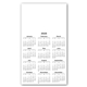 Calendar Large Magnet 3-29/32 X 6-15/16